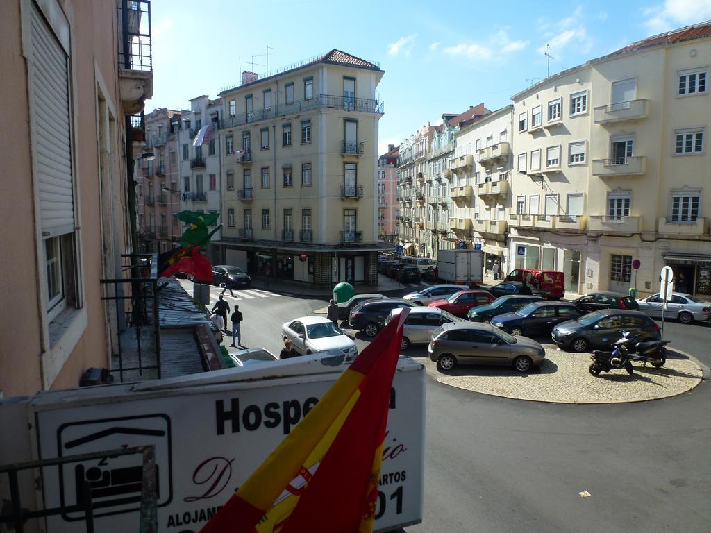 Hospedaria D. Damélio Lisbon Bagian luar foto